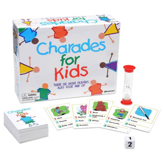 Charades for Kids Family Game - English Edition