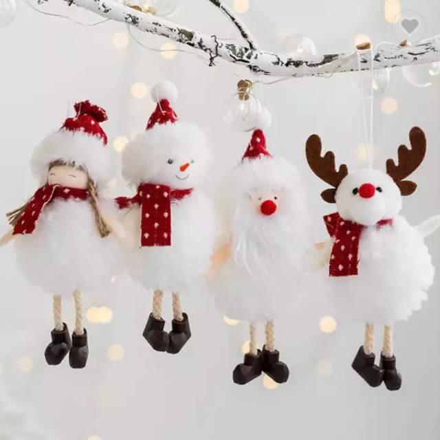 Christmas ornaments set of 4