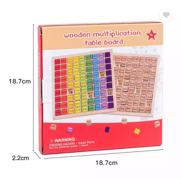 Wooden Multiplication Board